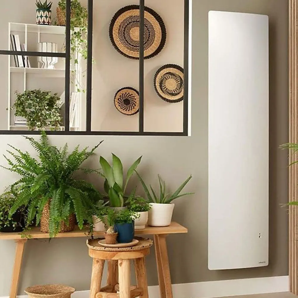 Atlantic Radiateur électrique Agilia - Connecté - 500W - Horizontal - Blanc carat