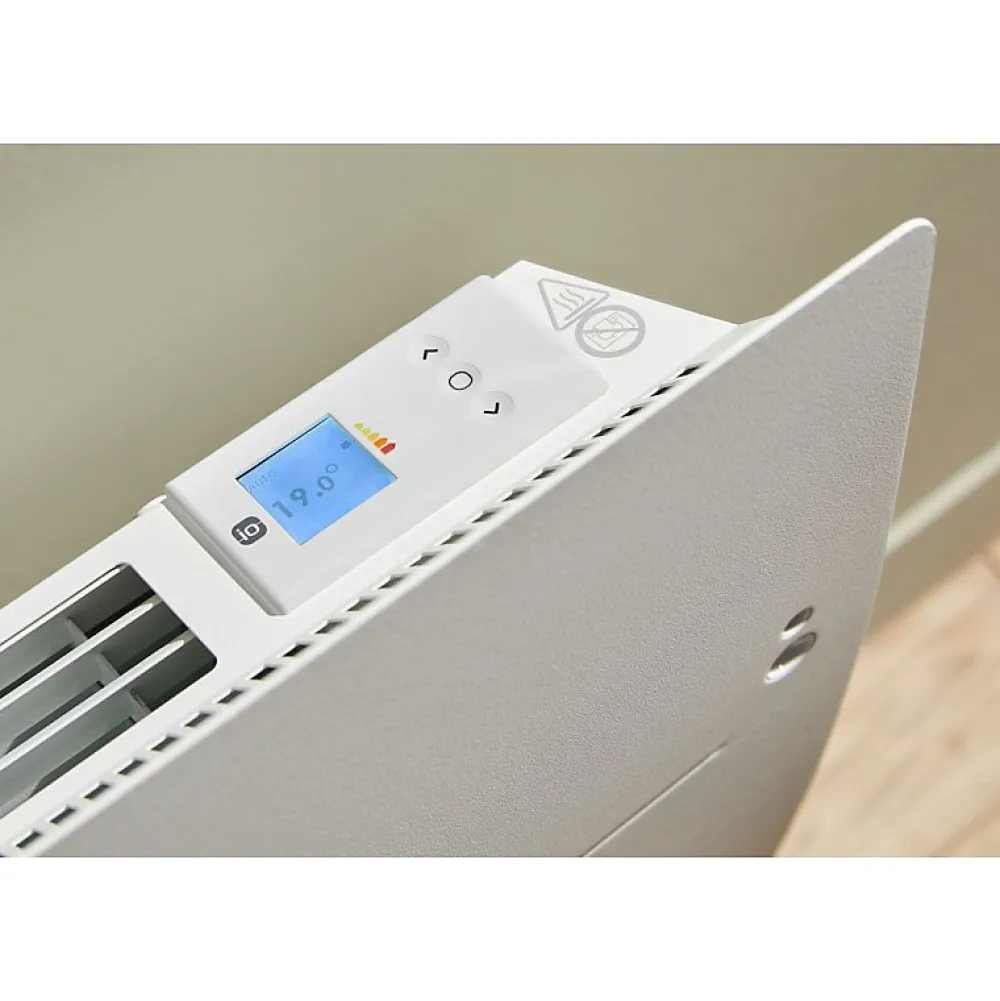 Atlantic Radiateur électrique Agilia - Connecté - 500W - Horizontal - Blanc carat