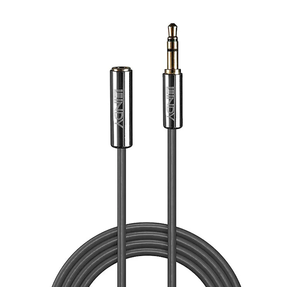 Lindy Câble Et Connectique Audio-Rallonge Audio Jack 3.5 Cromo 50cm