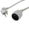 Rallonge Électrique-Rallonge blanche H05VVF 3G1 5mm² 10m avec clapet