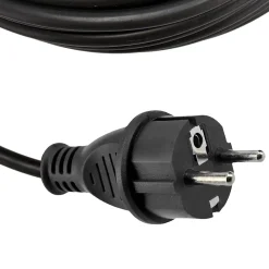 Horoz Electric Rallonge Électrique Et Enrouleur De Jardin-Rallonge de jardin noire Schuko 25 m 3x1,5 mm² IP44 HOROZ