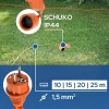 Horoz Electric Rallonge Électrique Et Enrouleur De Jardin-Rallonge de jardin orange Schuko 25 m 3x1,5 mm² IP44 HOROZ