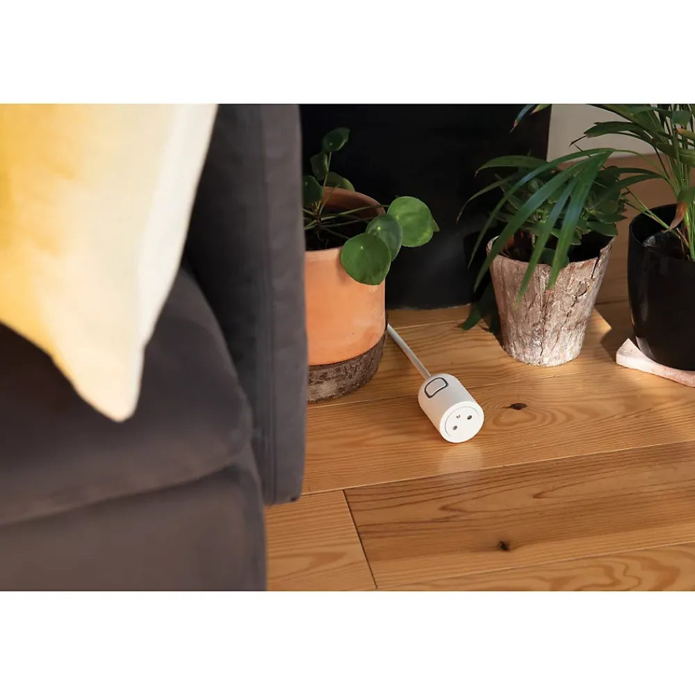 Zenitech Rallonge Électrique-Rallonge Easyeject 3m - blanc -