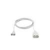 Rallonge Électrique-Rallonge 2G x 0.75mm² 3m Power1All blanc