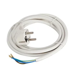 Chacon Rallonge HO5VVF 3x1,0mm² - 1,5m - Blanc -