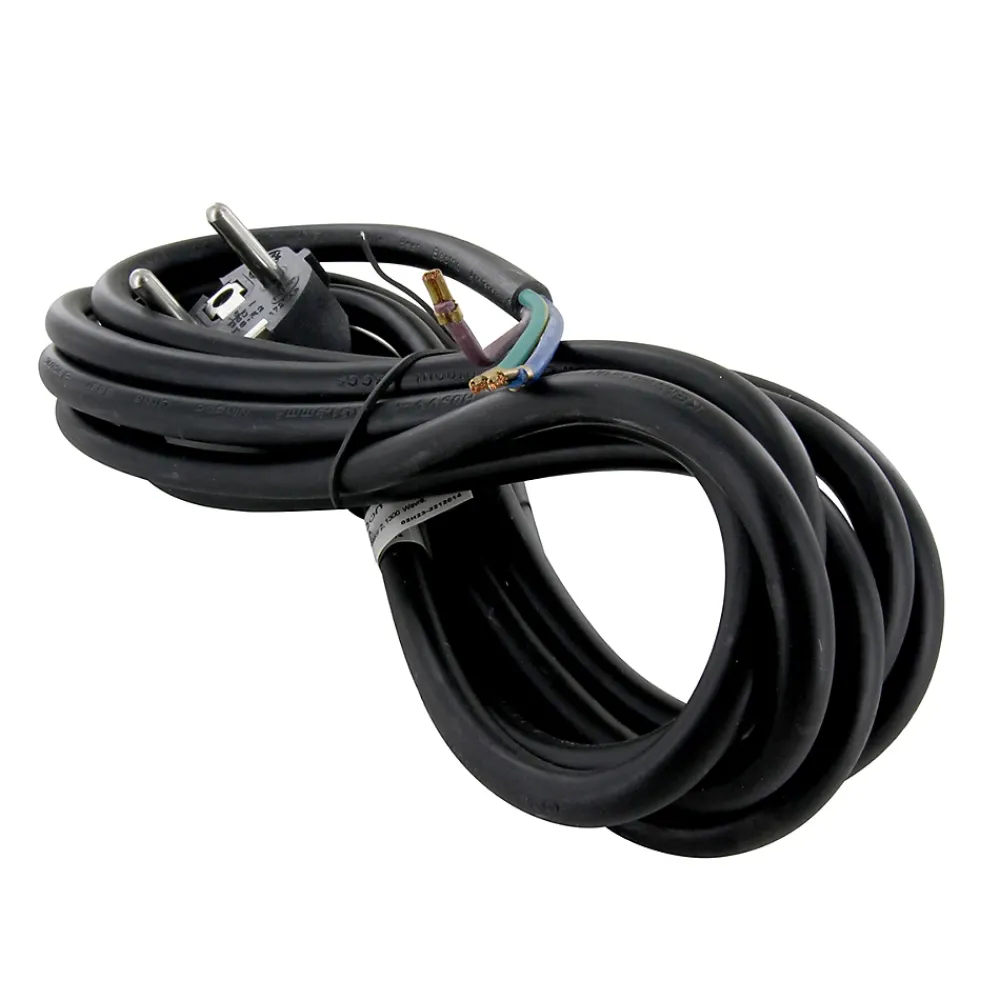 Chacon Fiche Électrique-Rallonge HO5VVF 3x1,5mm2 - 3m - noir -