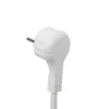 Diall Rallonge intérieur H05VV-F 3 x 1.5 mm² 3m + prise blanc