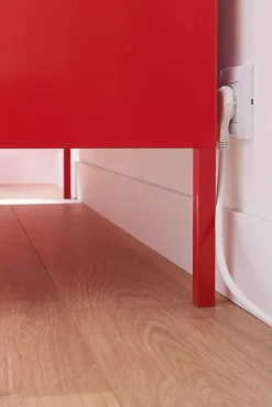Diall Rallonge intérieur H05VV-F 3 x 1.5 mm² 3m + prise blanc