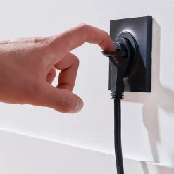 Diall Rallonge Électrique-Rallonge intérieur H05VV-F 3 x 1.5 mm² 3m + prise noir