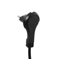 Diall Rallonge intérieur H03VVH2-F 2 x 0.75mm² 3m prise noir