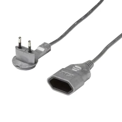 Diall Rallonge Électrique-Rallonge intérieur H03VVH2-F 2 x 0.75mm² 3m prise métal