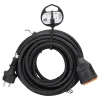 Zenitech Rallonge Électrique-Rallonge IP44 10m + clip fixation orange