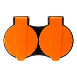 Zenitech Rallonge IP44 2 prises + clapet 5m