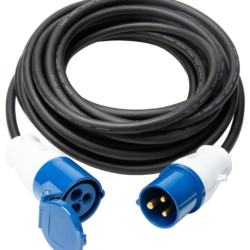 Protec Rallonge électrique CEE P17 - longueur 15m -