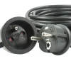 Terre Jardin Rallonge électrique extérieure 10 m IP44 câble robuste avec cache prise