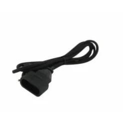 Chacon Rallonge Électrique-Rallonge électrique textile 1.5m - Noir -