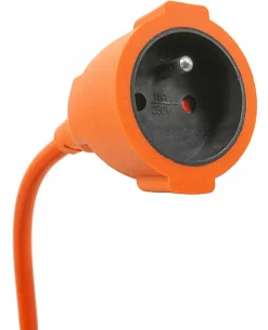 Importdistrib Rallonge Électrique-Rallonge électrique 3x1,0 mm 10 m orange