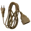 Zenitech Rallonge 2m - HO3VVH2F 2x0,75mm² 6A - or -