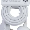 Thomson Rallonge Électrique-Rallonge secteur Easyject longueur 3 m câble H05VV-F 3G1,5mm² 3680W pour 230V maxi