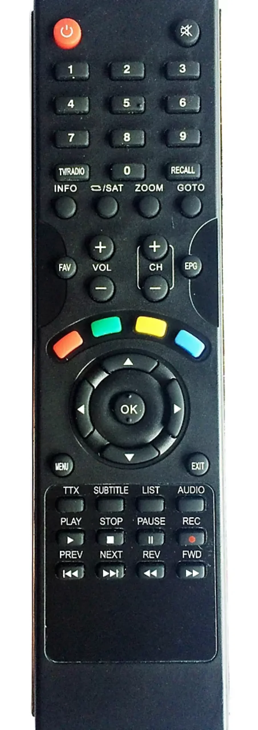 Optex Décodeur Tnt, Télécommande Et Transmetteur-Récepteur satellite numérique ORD 9540