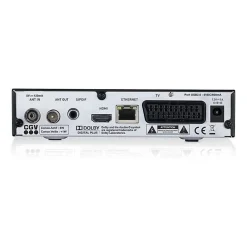 Cgv Décodeur Tnt, Télécommande Et Transmetteur-Récepteur TNT HD ETIMO 2TC double tuner HDMI 1080p USB Ethernet Noir