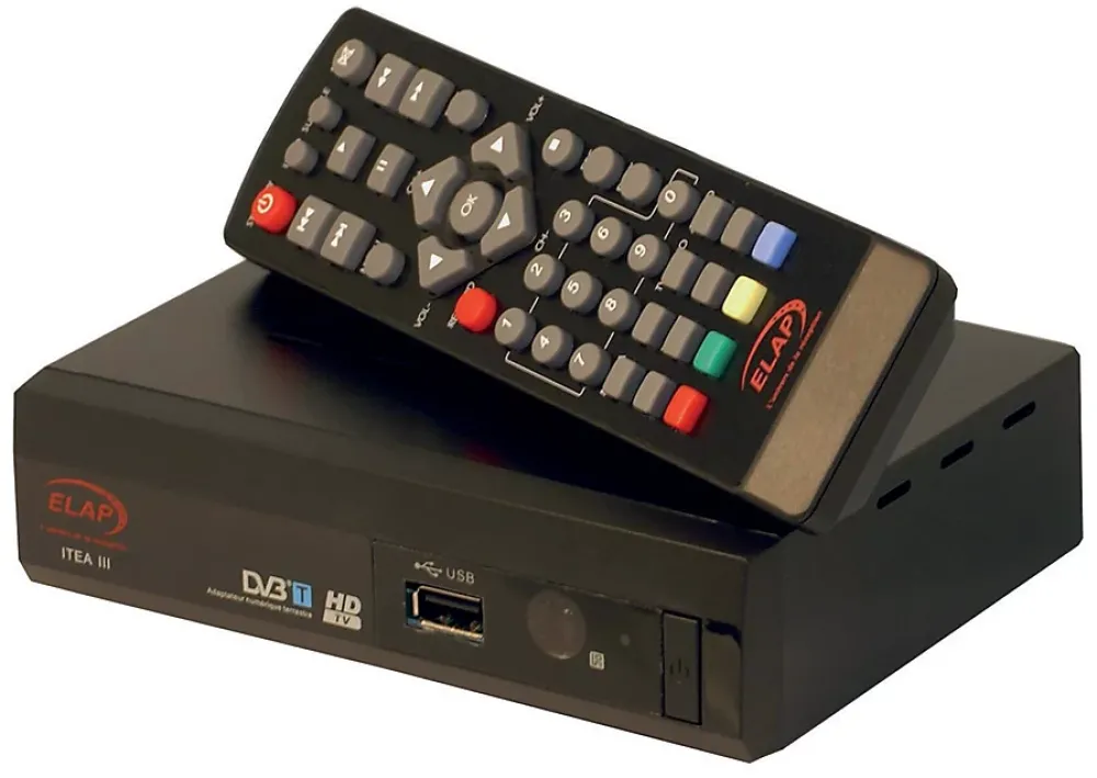 Optex Décodeur Tnt, Télécommande Et Transmetteur-Récepteur TNT satellite PVR RS3240 AXIL