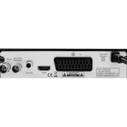 Sencor Récepteur TNT SDB 5007T noir HDMI SCART alimentation 100-240V