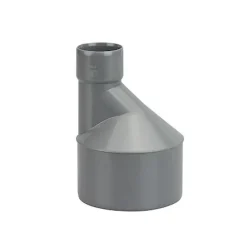 Wavin Tube Et Raccord Pvc-Réduction excentrée en PVC - Diamètres 100x40