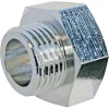 Somatherm for you Raccord À Visser-Réduction laiton chromé Femelle 20/27 (3/4") - Mâle 15/21 (1/2"), lot de 2