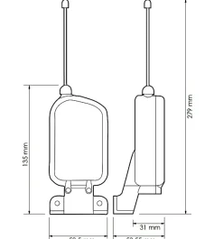 Proteco Recepteur mono-canal PRX433105 - 1171