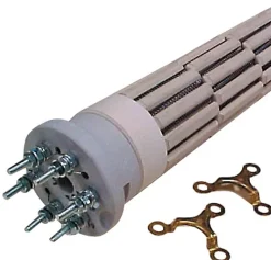 Divers_Sm RESISTANCE STEATITE 3600W TRI Diam. 52 Lg. 500 CHAUFFE-EAU