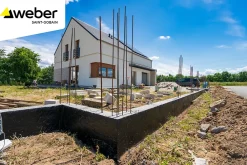 Weber Saint-Gobain Etanchéité Des Fondations-Revêtement d'imperméabilisation des fondations et collage d’isolants 25 kg prêt à l'emploi, Weberdry Bitufondation