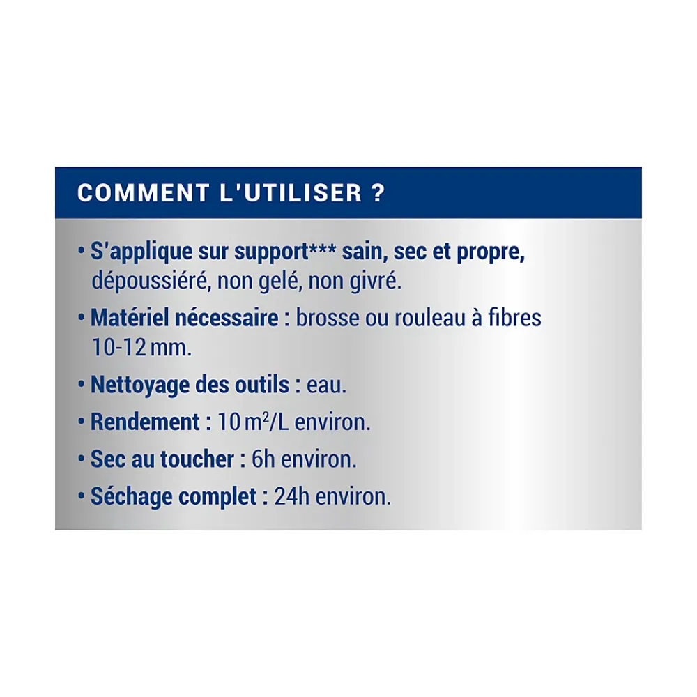 Ripolin Etanchéité Du Mur Intérieur-Revêtement invisible anti-infiltration intérieur extérieur multi-supports 0,75L