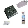 Antarion Régulateur de charge pour panneau solaire SDC10 + passe-toit + Dekasyl MS1 + lingette