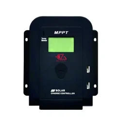 Eza Régulateur Solaire MPPT LCD 10A Meilleur Rendement du Panneau Solaire