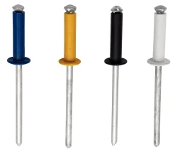 Rapid Rivet POP vendu par 32 5000404 en aluminium coloré Ø.4,8 x L.16 mm