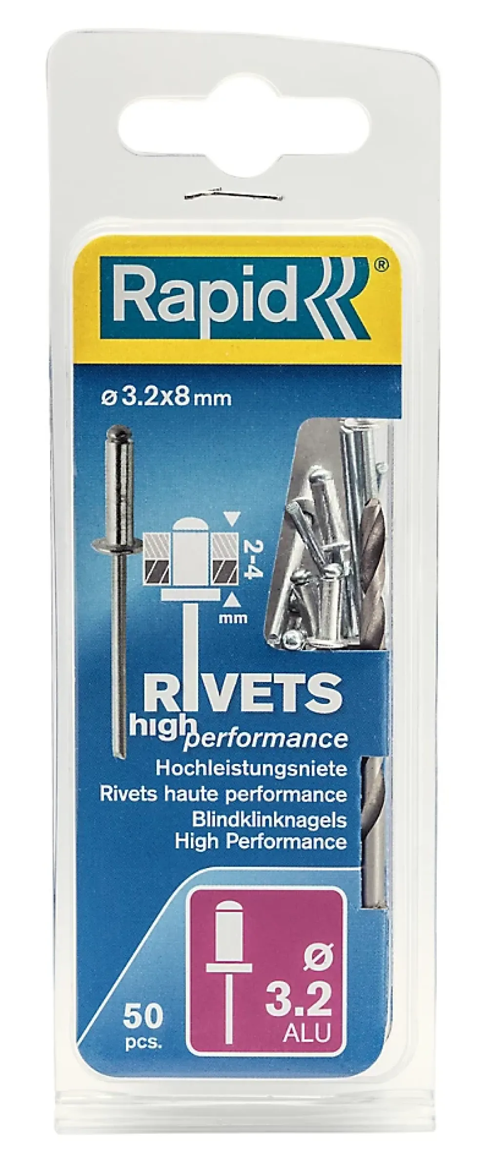 Rapid Rivets Haute performance Ø3.2x8mm