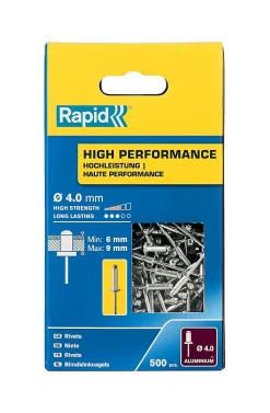 Rapid Rivet-Rivets Haute performance Ø4.0 x 12 mm