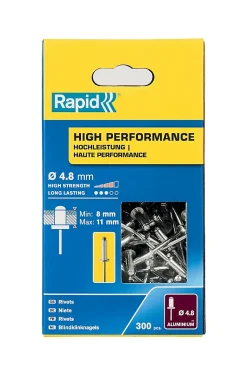 Rapid Rivet-Rivets Haute performance Ø4.8 x 14 mm