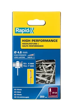 Rapid Rivet-Rivets Haute performance Ø4.8 x 10 mm