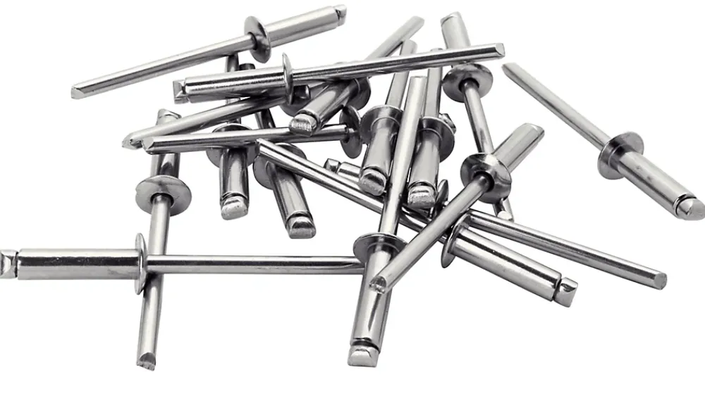 Rapid Rivets inoxydables Ø4.8x25mm Acier inoxydable et acier
