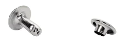 Rapid Rivet-Rivets tubulaires 8 x 3 x 9mm, lot de 25 pièces