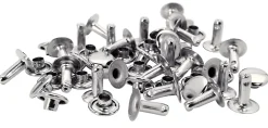Rapid Rivet-Rivets tubulaires 8 x 3 x 9mm, lot de 25 pièces