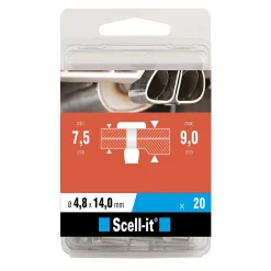 Scell-It Rivet ø4.8 x 14 mm étanche, 20 pièces