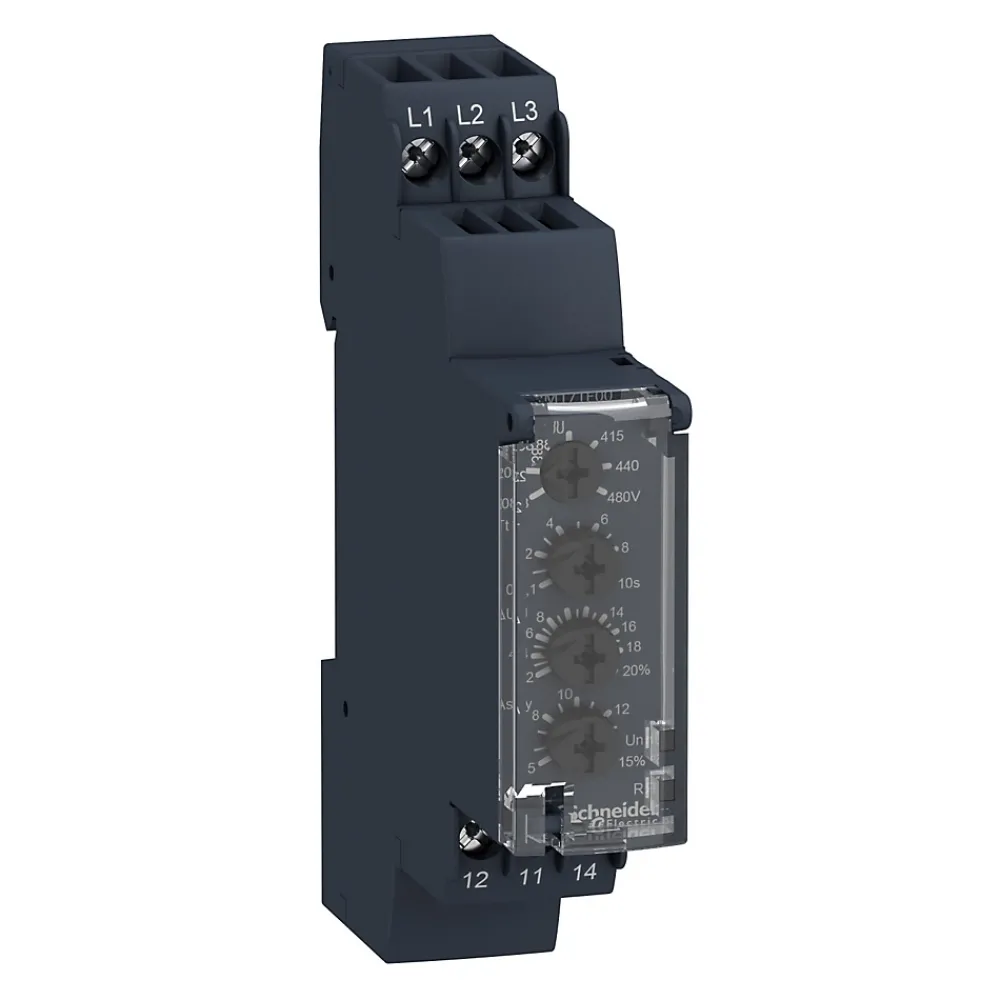 Schneider Electric Rm17uas16 Schneider - Relais Sur Ou Sous Tension 20 à 80 V Ac Dc - Zelio Control