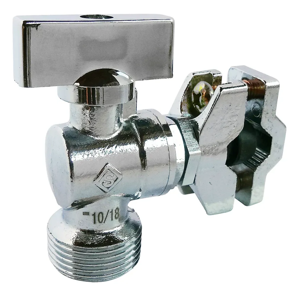 Somatherm for you Alimentation Pour Machine À Laver-Robinet autoperceur à sphère pour alimentation de machine à laver Sortie Mâle 3/4"