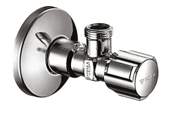 Schell Robinet D'Arrêt-Robinet d'arrêt sous lavabo Arrivée Mâle 15/21 - Sortie Mâle 12/17