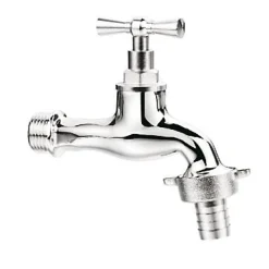 Diall Robinet de puisage chromé 15/21 -20/27