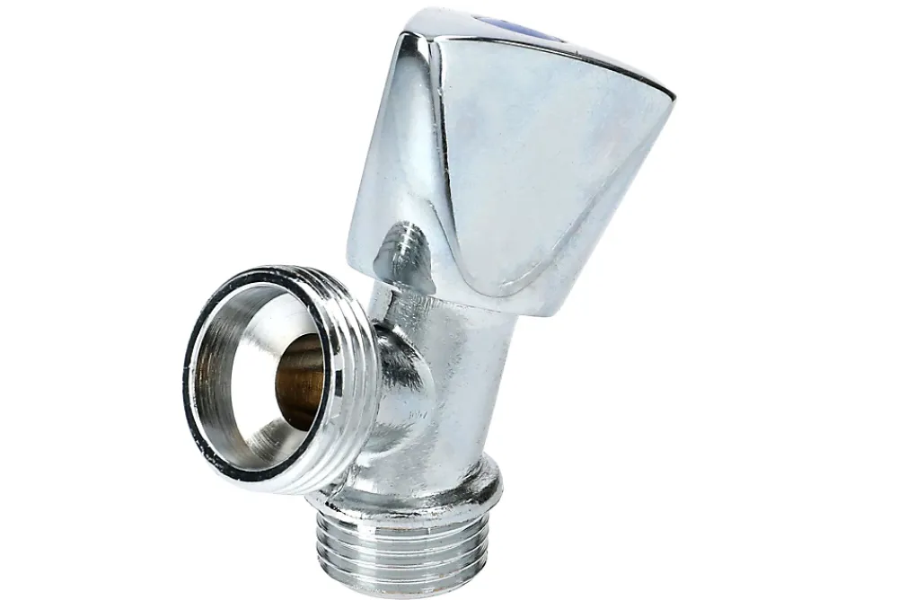 Garis Robinet simple de machine à laver 1/2 3/4 Luxe tête laiton chromé - - B01-RMLZ