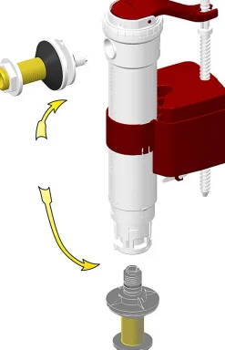 Dubourgel Robinet universel SX télescopique - Raccord diam : 3/8